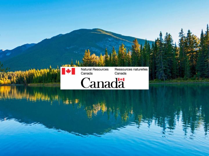 Natural Resources Canada logo with Canada scenery in the background Energy View